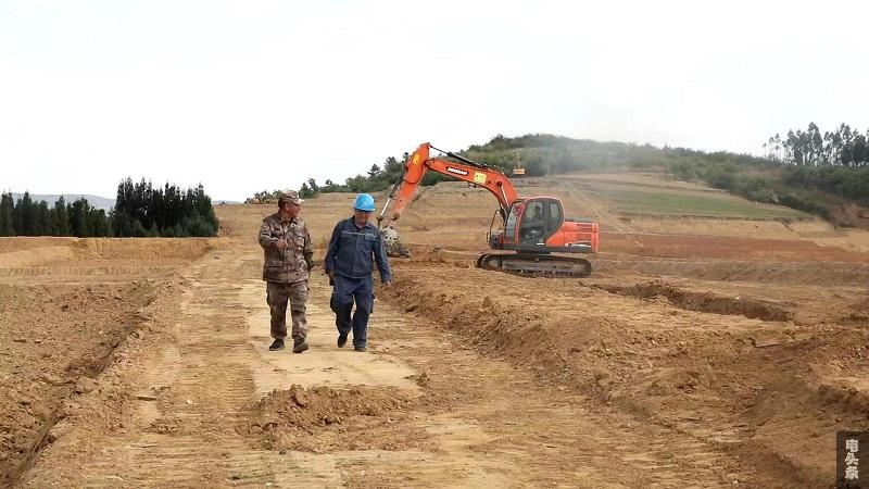 高标准农田正加紧建设。 温娴摄
